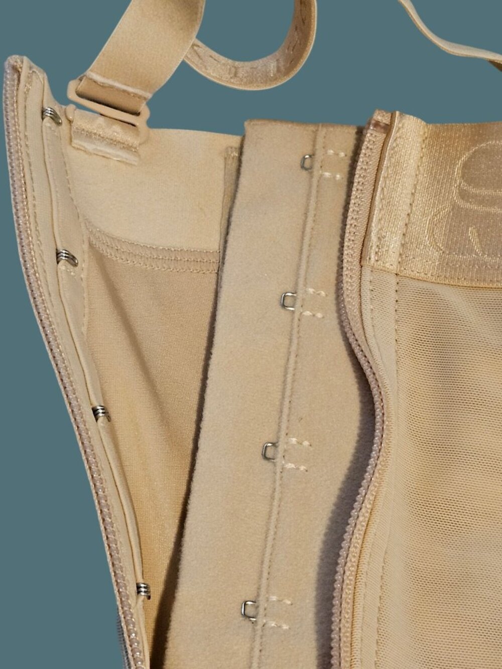 Shapellx BOOT YEAH Airslim Postpartum Side Zipper Support Short Women Size M - Picture 4 of 13